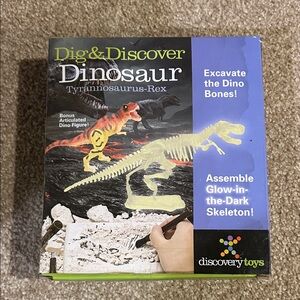 Dig & Discover Tyrannosaurus-Rex Excavation Kit - Glow-In-The-Dark Skeleton